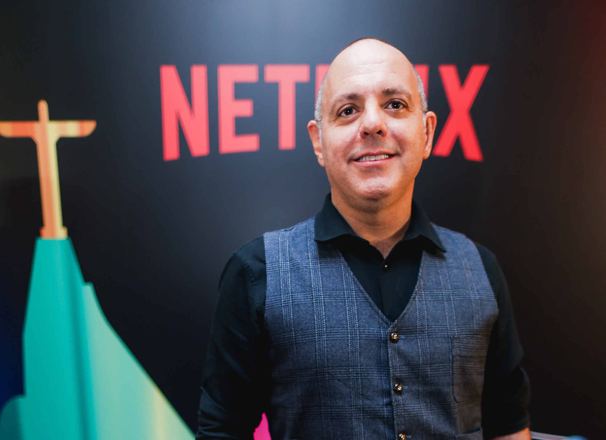 Ivan Teixeira em registro ligado à Netflix